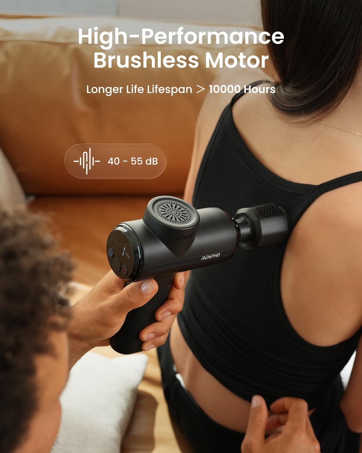Muscle Relaxation Gun | 8 Heat Settings and User-Friendly Display
