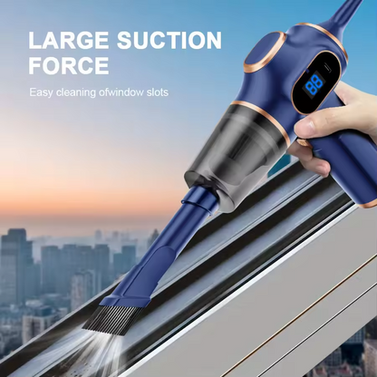 Cordless Car Vacuum with Cyclonic Suction Technology