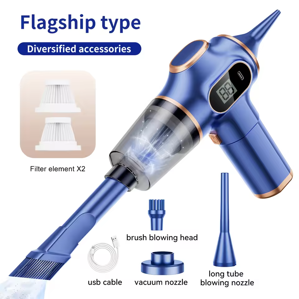 Cordless Car Vacuum with Cyclonic Suction Technology