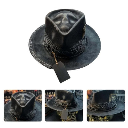 Handcrafted Beanie with Skull Design – Artisan Street Style Hat