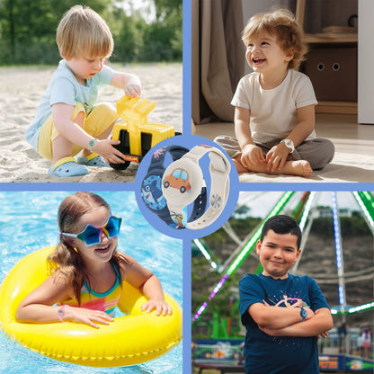 ChildSafe GPS Bracelet with Silicone Holder for Tracker