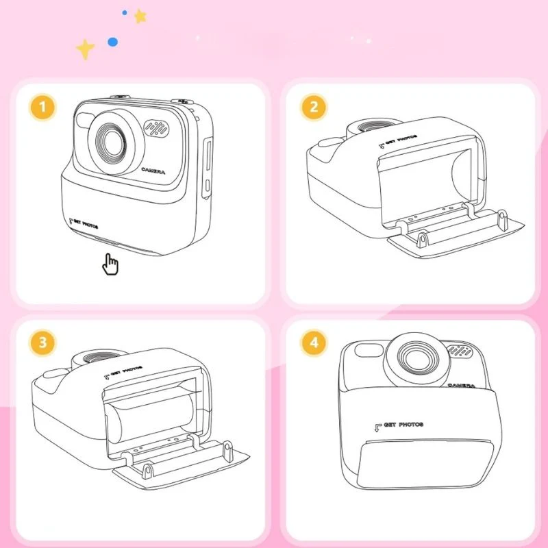 Children's Instant Camera for Creative Moments