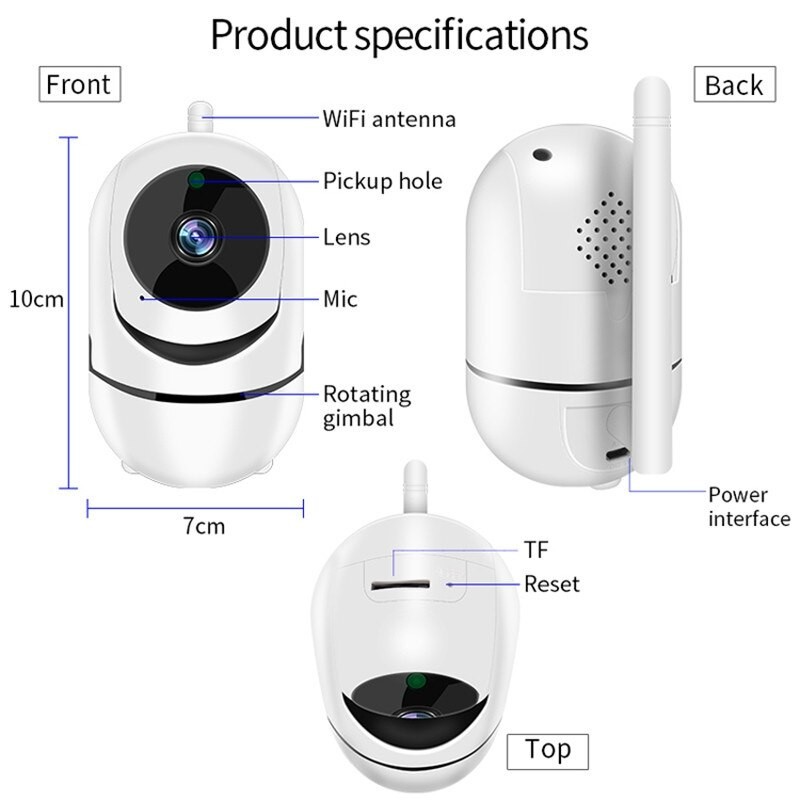Full HD WiFi Security Camera for Ongoing Surveillance