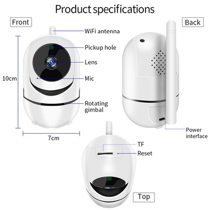 Full HD WiFi Security Camera for Ongoing Surveillance