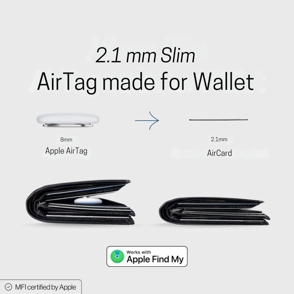 Ultra-Slim Tracking Card for Effortless Wallet Location
