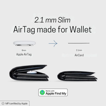 Ultra-Slim Tracking Card for Effortless Wallet Location