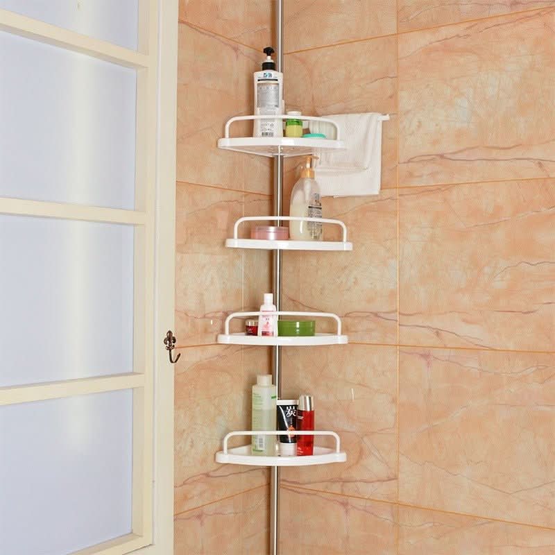 Shower Storage Tower – Rust-Proof Bathroom Organizer Rack