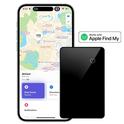 Ultra-Slim Tracking Card for Effortless Wallet Location