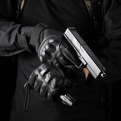 Durable Tactical Gloves with Grip for Outdoor and Work Activities