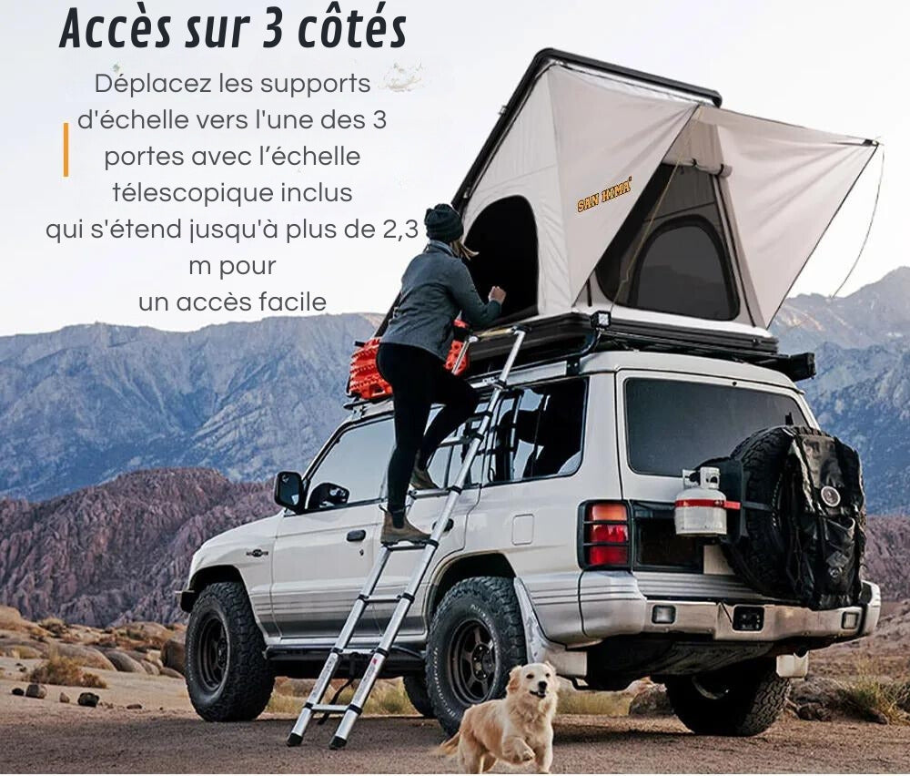 Sturdy Roof Tent for Enjoyable Camping Experience