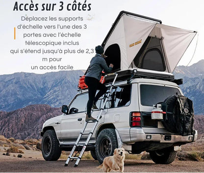 Sturdy Roof Tent for Enjoyable Camping Experience