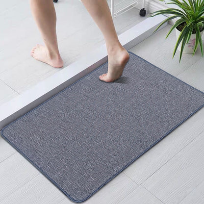Stylish Indoor Entry Mat with Non-Slip Weave and Smooth Edges