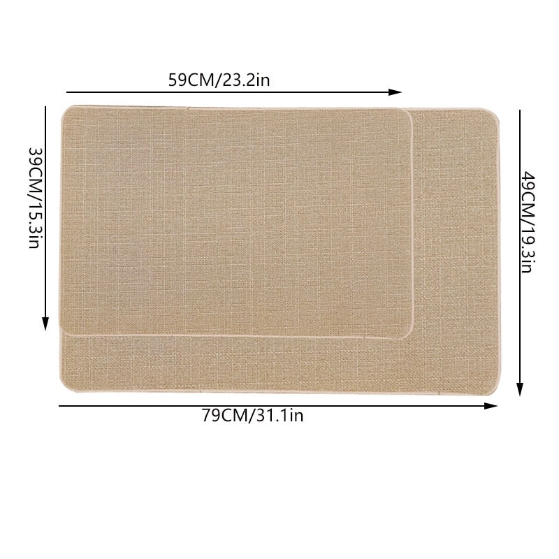 Stylish Indoor Entry Mat with Non-Slip Weave and Smooth Edges