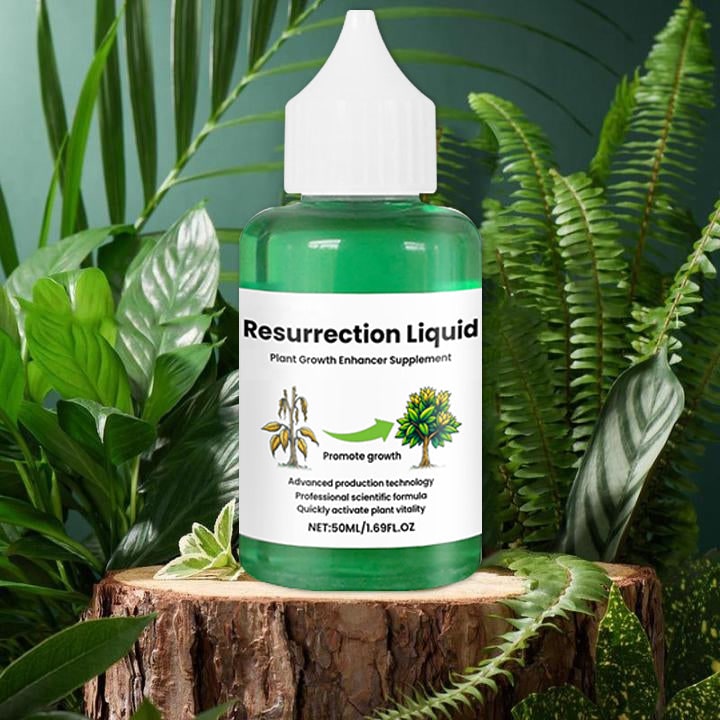 Nourishing Liquid Fertilizer for Indoor Plants in Convenient Dropper