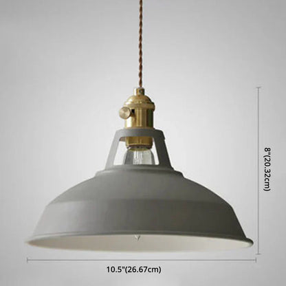 Industrial Vintage Pendant Light - Iron Design