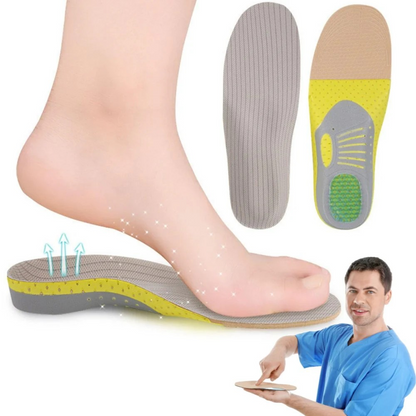 Customizable Insoles for Flat Feet – StepComfort Support