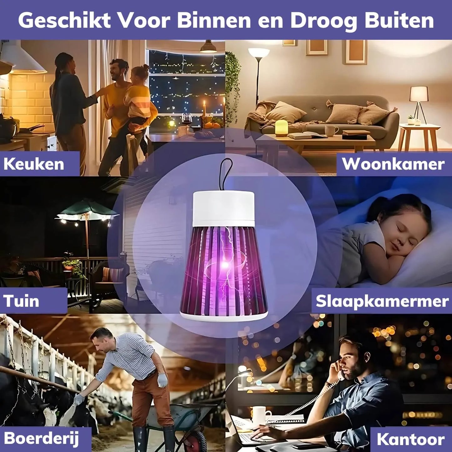 USB Insect Repellent Lamp | Effective Bug Control for Indoor and Outdoor Use