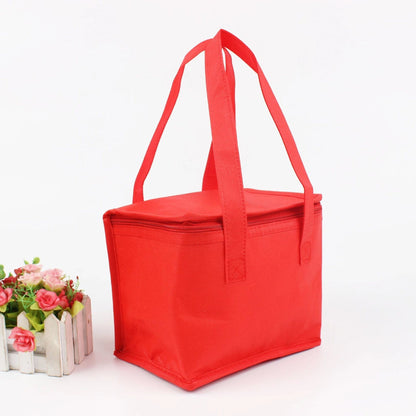 Premium Thermal Lunch Carrier with Zippered Closure and Dual Handles