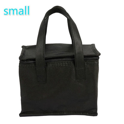 Premium Thermal Lunch Carrier with Zippered Closure and Dual Handles