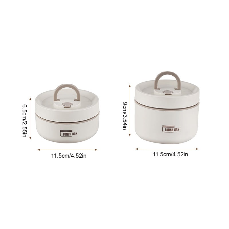 Thermal Insulated Stainless Steel Lunch Box Set for Everyday Use