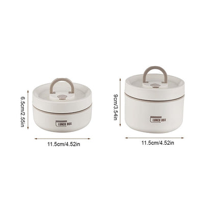 Thermal Insulated Stainless Steel Lunch Box Set for Everyday Use