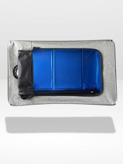Portable and Secure Dog Travel Crate for Car Use