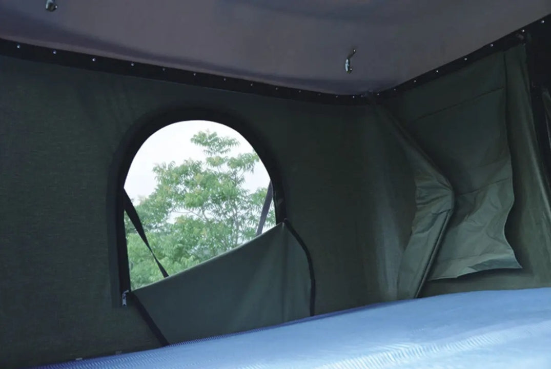 Car Roof Tent with Rigid Shell Design