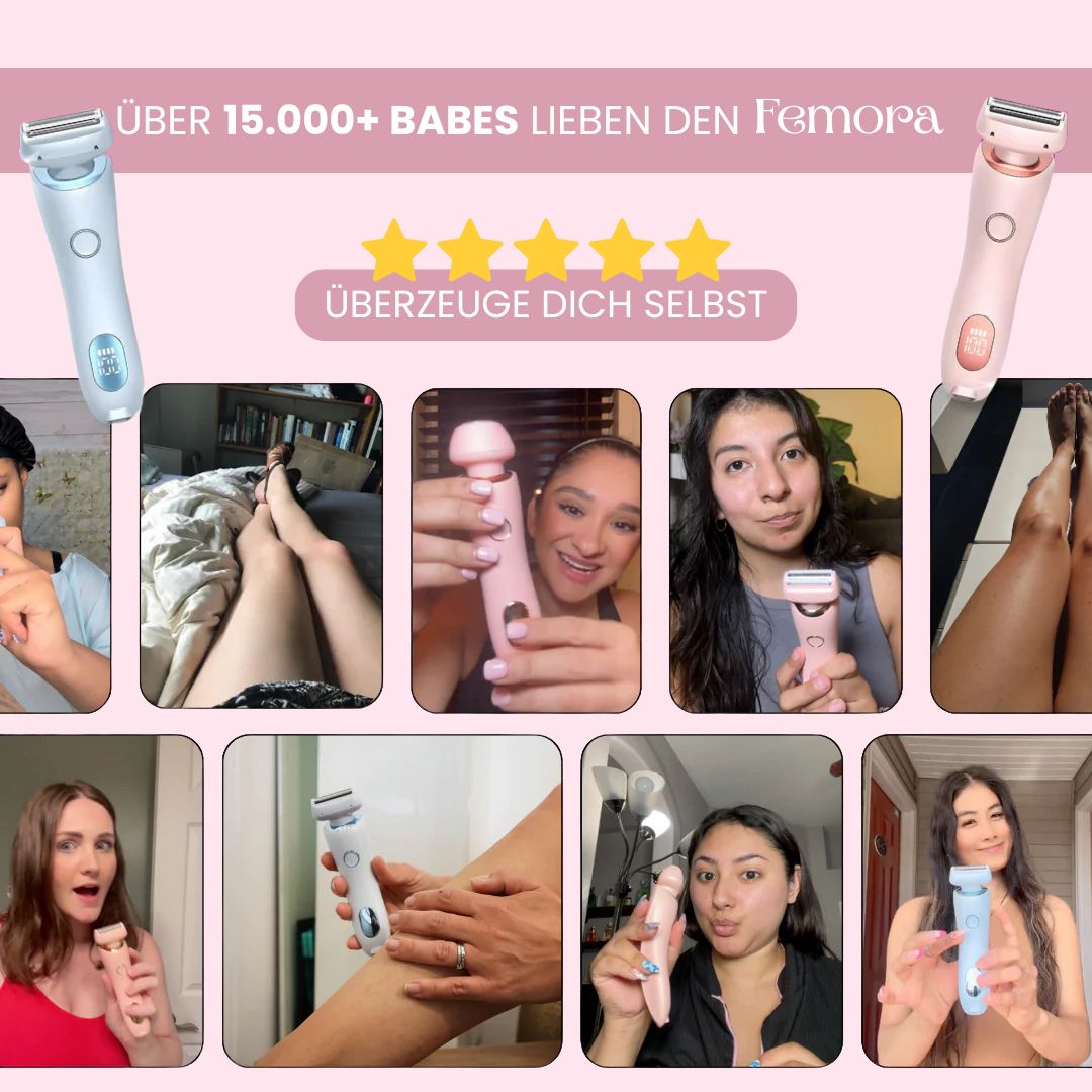 Wireless Women's Grooming Razor | 2-in-1 Rechargeable Trimmer