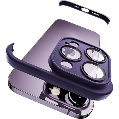 Heavy-Duty iPhone Case with Elevated Edges for Enhanced Protection