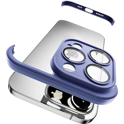 Heavy-Duty iPhone Case with Elevated Edges for Enhanced Protection