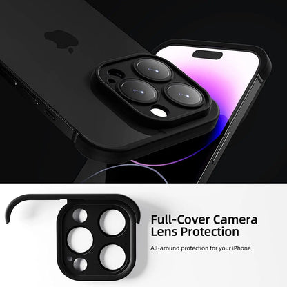 Heavy-Duty iPhone Case with Elevated Edges for Enhanced Protection