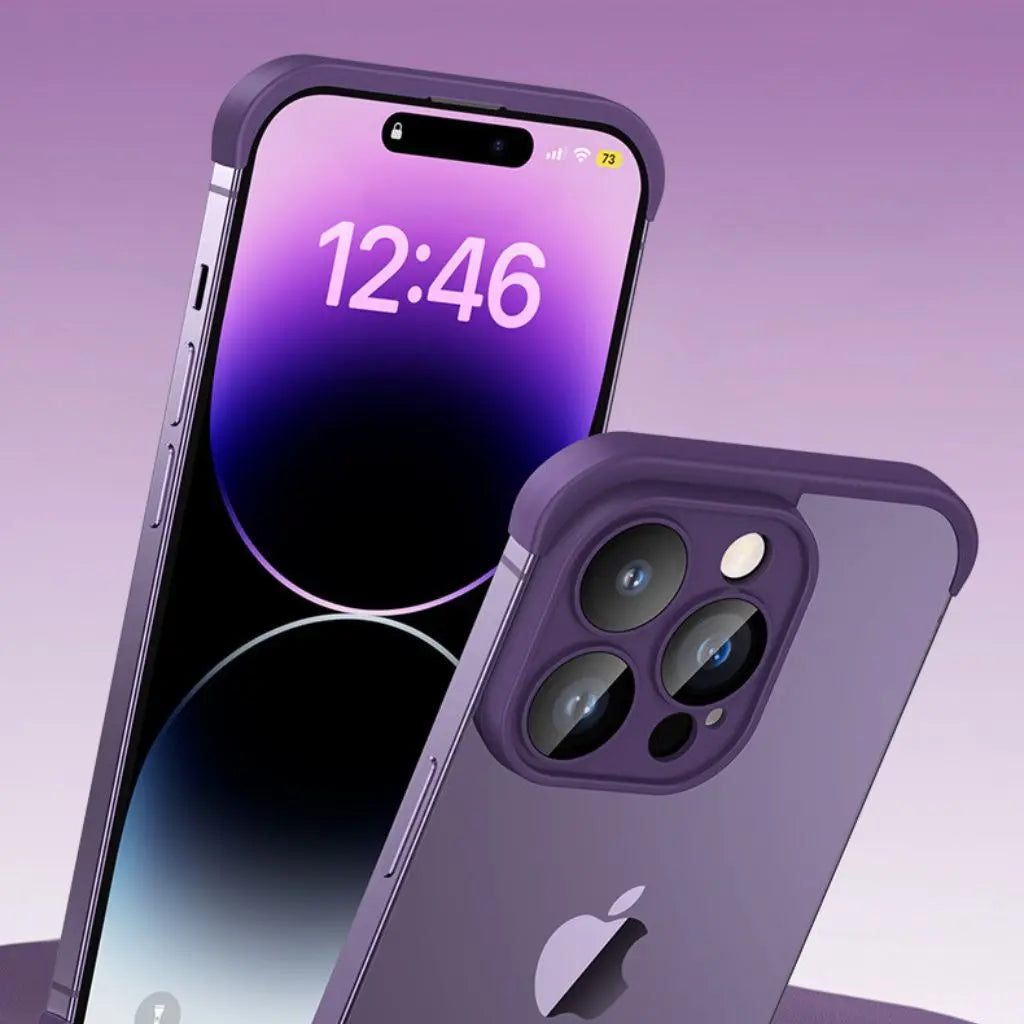 Heavy-Duty iPhone Case with Elevated Edges for Enhanced Protection