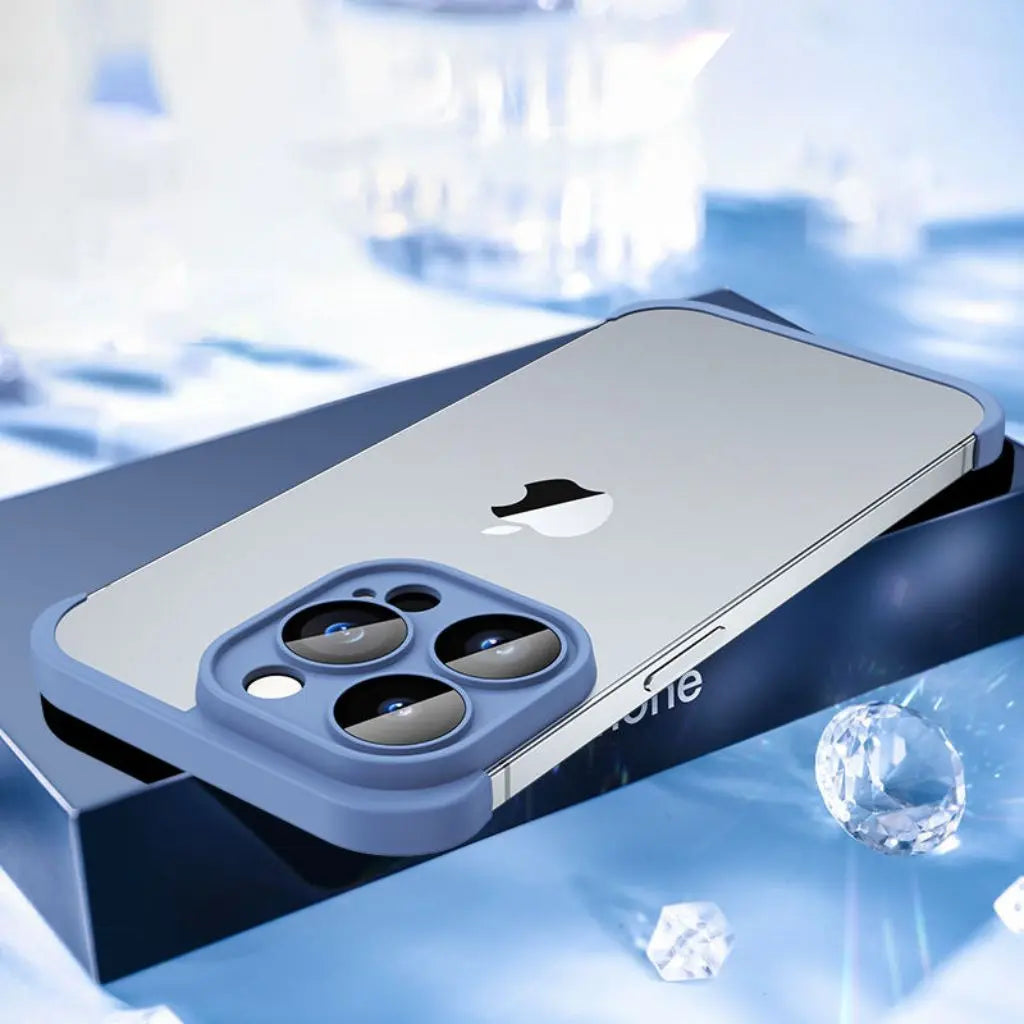 Heavy-Duty iPhone Case with Elevated Edges for Enhanced Protection