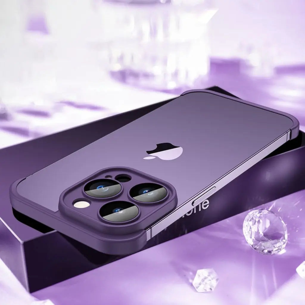 Heavy-Duty iPhone Case with Elevated Edges for Enhanced Protection