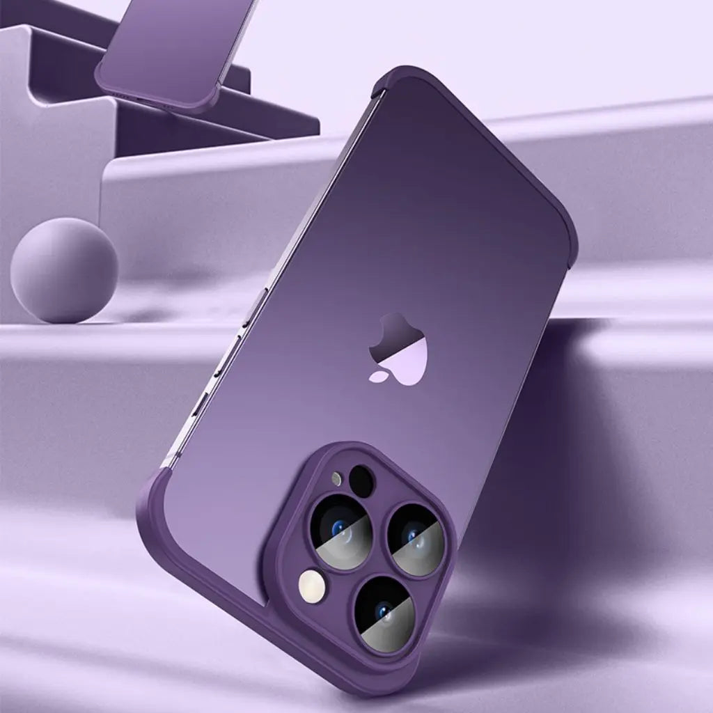 Heavy-Duty iPhone Case with Elevated Edges for Enhanced Protection
