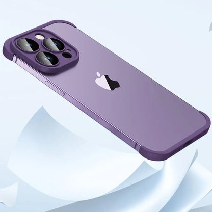 Heavy-Duty iPhone Case with Elevated Edges for Enhanced Protection
