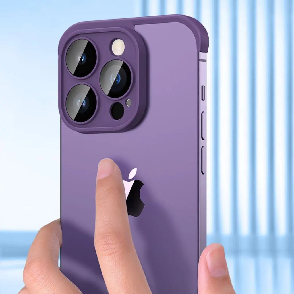 Heavy-Duty iPhone Case with Elevated Edges for Enhanced Protection