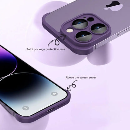 Heavy-Duty iPhone Case with Elevated Edges for Enhanced Protection