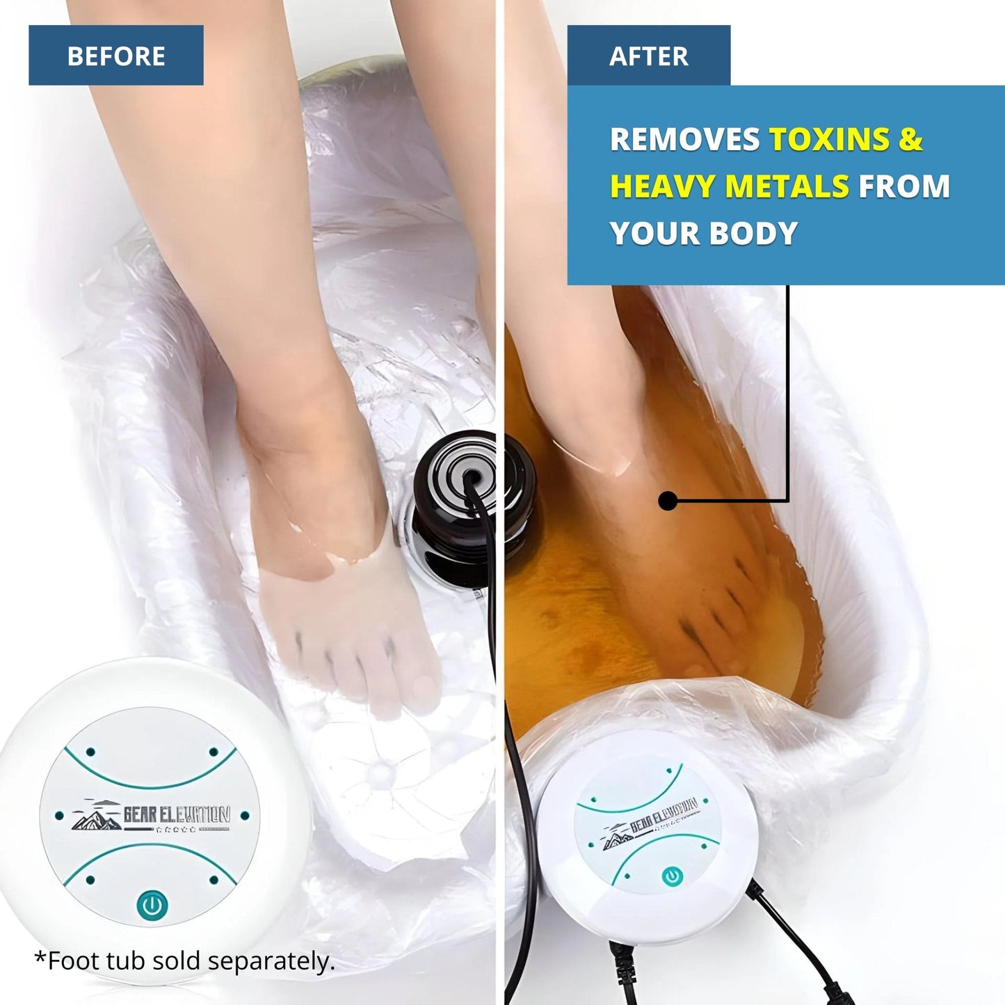 Revitalizing Ion Detox Foot Spa for Total Wellness