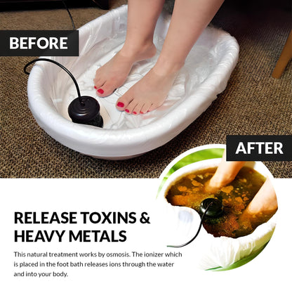 Revitalizing Ion Detox Foot Spa for Total Wellness