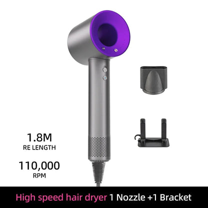 RapidDry Ionic Hair Dryer with Magnetic Nozzle & Wall Mount