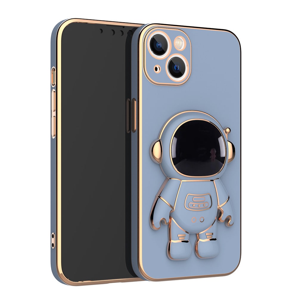 Luxury 3D Space Explorer Phone Case with Kickstand & Strap
