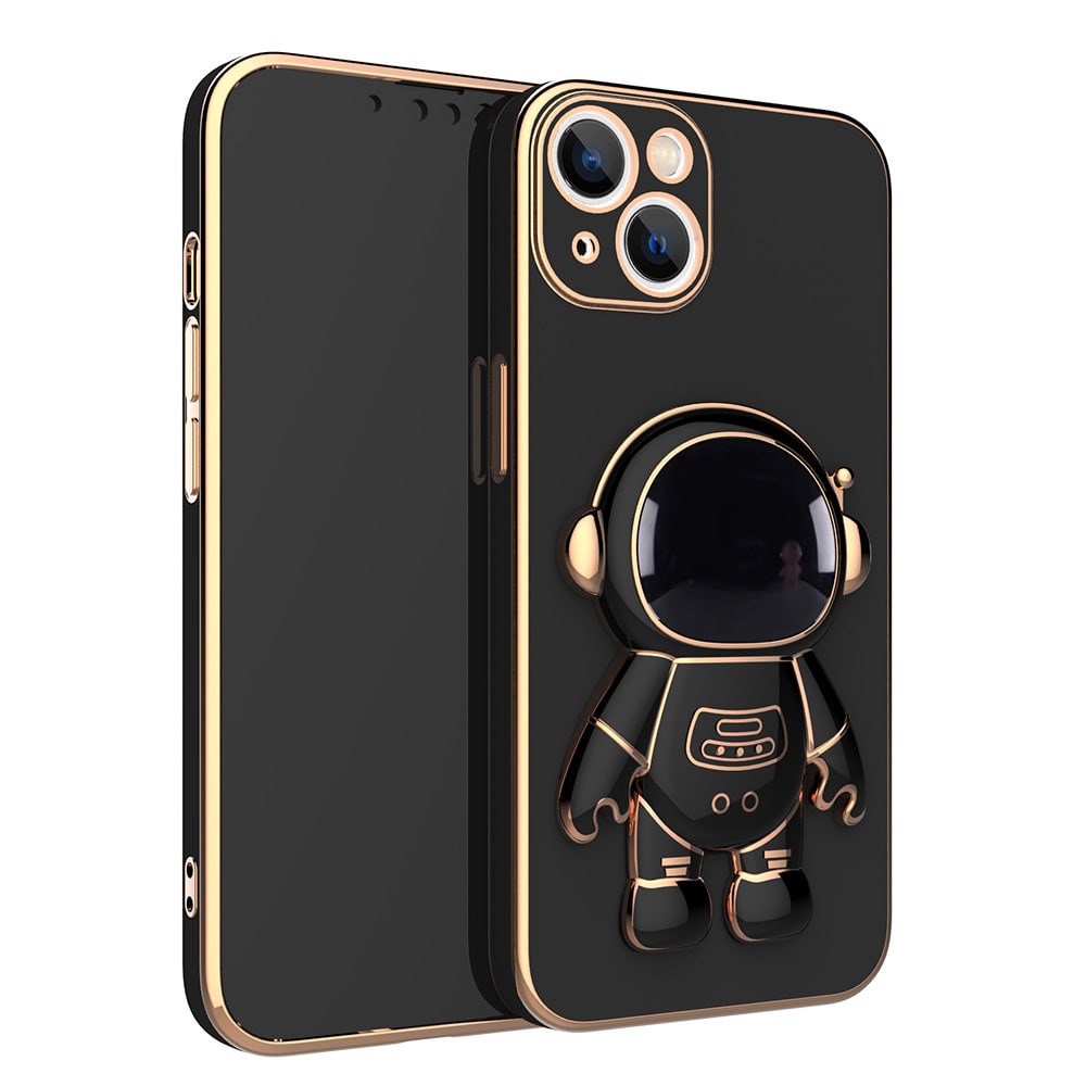 Luxury 3D Space Explorer Phone Case with Kickstand & Strap