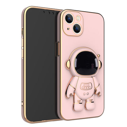 Luxury 3D Space Explorer Phone Case with Kickstand & Strap