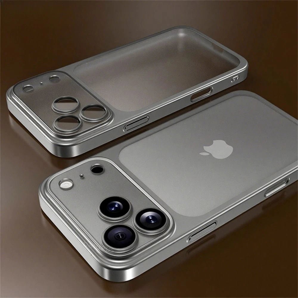 Aviation Aluminum Phone Cover with Matte Finish, Camera Guard, Slim Design