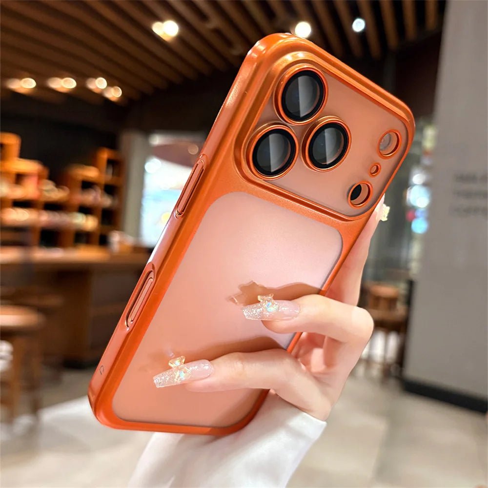 Aviation Aluminum Phone Cover with Matte Finish, Camera Guard, Slim Design