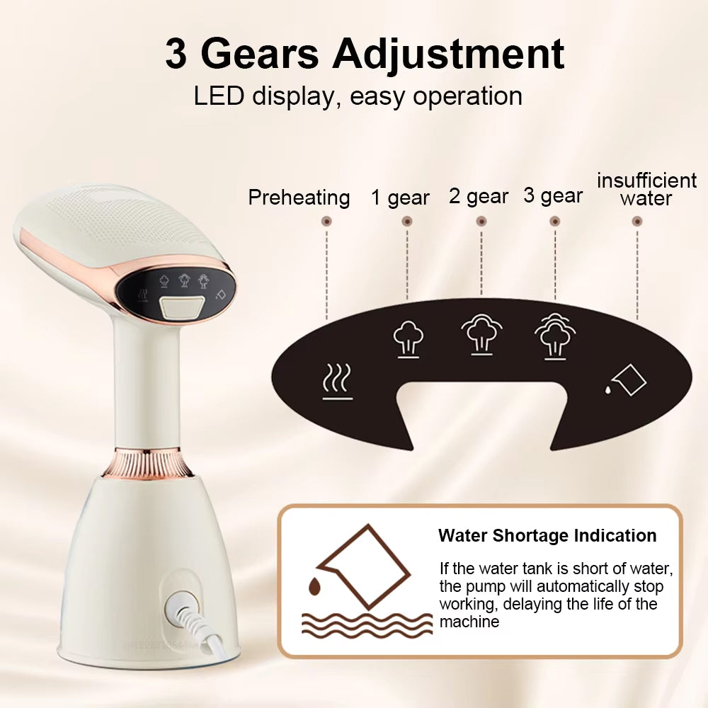 Portable Fabric Steamer for Garments