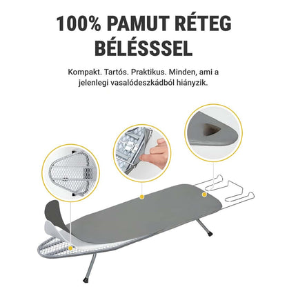 Compact Folding Ironing Board 81×30 cm | Travel-Friendly Design