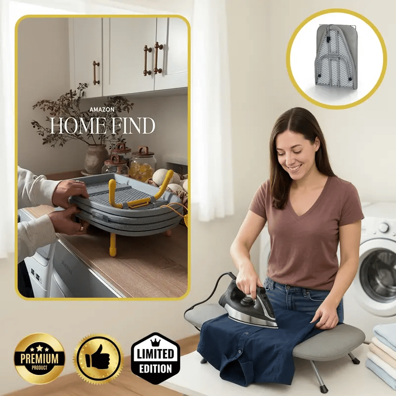Compact Folding Ironing Board 81×30 cm | Travel-Friendly Design