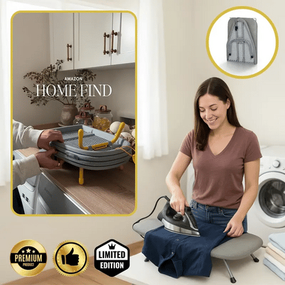 Compact Folding Ironing Board 81×30 cm | Travel-Friendly Design